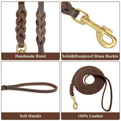 Guiding Star brass clasp durability with rust-proof hardware for reliable control.