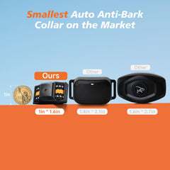 Guidoy bark collar close-up—ultra-light 0.42oz for all-day comfort.