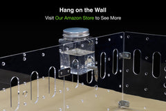 GuineaLoft Clear View bottle nozzle prevents backflow for cleaner water.