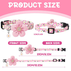 Guiqulai floral dog leash small rose-pattern perfect for secure walks.