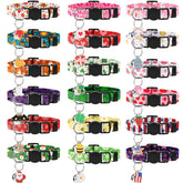 Guiqulai holiday cat collars collection—festive designs for holiday photos and pet flair.