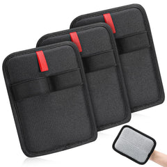 Guiqulai pet hair remover gloves set packaging shows three reusable gloves for multi-pet homes.