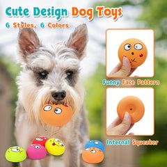 Guiwawa smiley face bright colors ball captures attention for interactive play