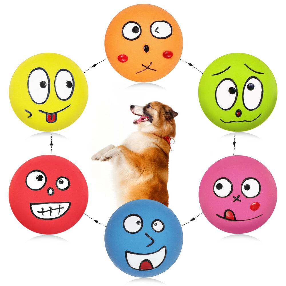 Guiwawa squeaky ball closeup highlights safe, gentle play for small dogs