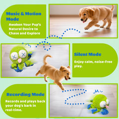 GUKCO octopus toy music mode highlights bouncing ball for energetic daily stimulation.