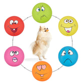 gulucute dog squeaky toy ball pack front view for engaging fetch and interactive play