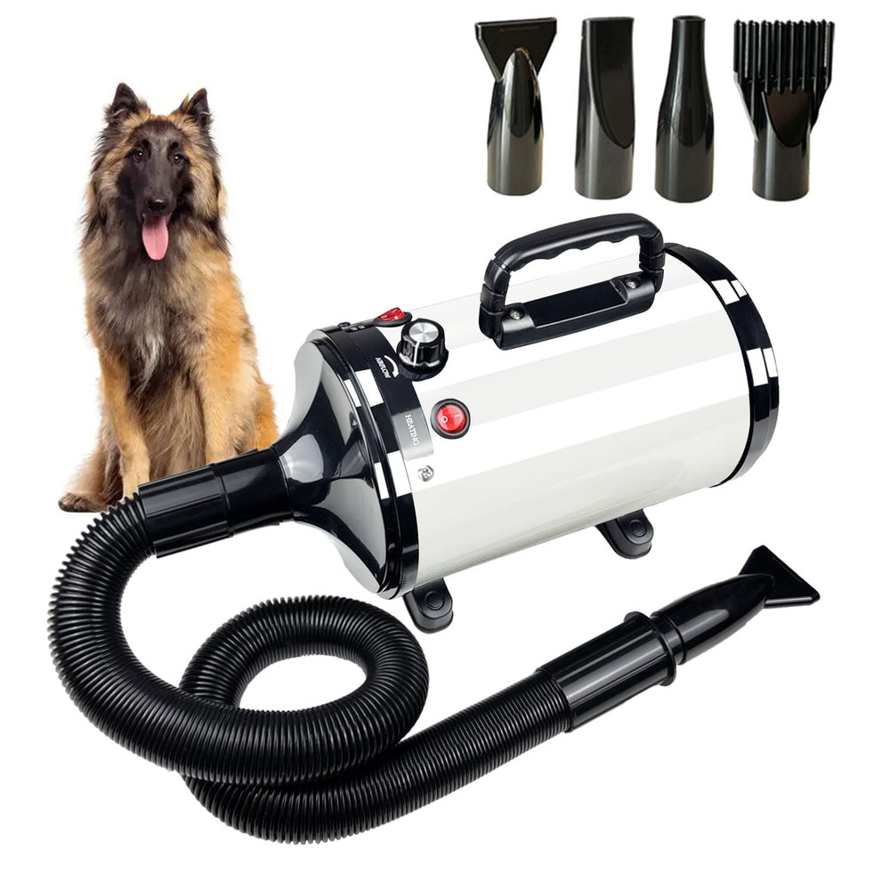 GULUQI dog grooming dryer in use delivering fast, safe coat drying.