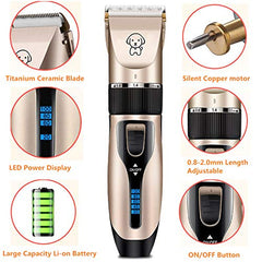 Gumodo professional dog clippers cordless design for flexible at-home grooming