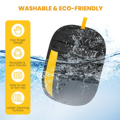 Guowo glove glides safely on fabrics with no sticky residue