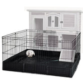 GUTINNEEN rabbit playpen 16 ft² spacious area for indoor exploration