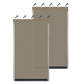 GVBLKGX dog door flap installation demonstrates quick setup