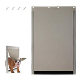 Gvwoye repuesto tapa puerta perro con TPU flexible para clima variable