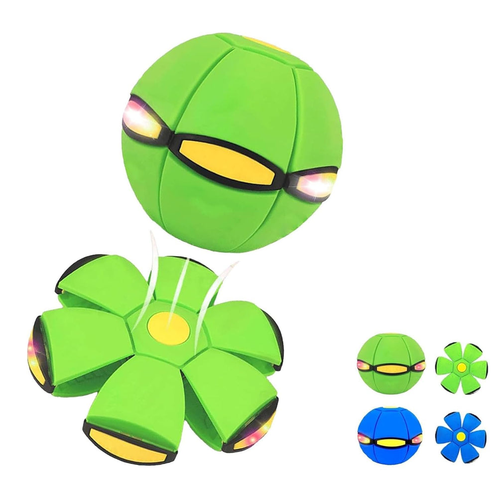 Gyfimdo Magic Ball in green ball form for indoor or outdoor active play
