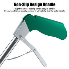 GYORGKSHI snake tongs rubber non-slip grip enhances comfortable handling