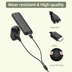 GZLT dog charger with magnetic split design supports parallel charging.