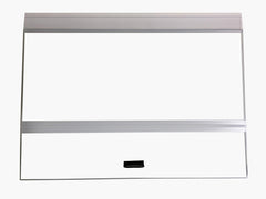 H2PRO Glass Canopy with easy lift handles enhances access and reduces evaporation.