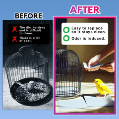 HA SHI Bird Cage Liner moisture absorption keeps enclosure dry and tidy