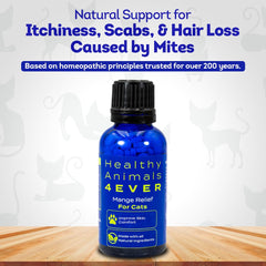 HealthyAnimals4Ever HA4E cat-itch-relief usage demonstrates safe homeopathic support.