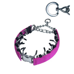HAESINPA Prong Training Collar with quick-release buckle for easy on off during training