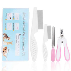 HAEZU Guinea Pig Brush Kit packaging shows an all-in-one grooming solution for small pets.