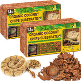 Halatool coconut bricks pack expands to reptile bedding.
