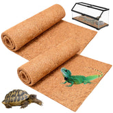 Halatool reptile carpet 12x30 natural coir close-up highlighting breathable bedding for reptiles.