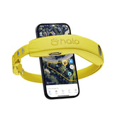 Halo Collar 4 main view with sunburst color showing real-time location at a glance.