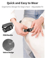 Hamibus quick-release buckle design easy on and off during grooming or travel.