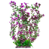Hamiledyi tall aquarium plant with ceramic base adds height and hiding spots.