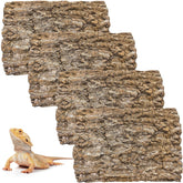 Hamiledyi cork terrarium background 4pc set adds natural texture to your reptile enclosure.