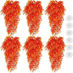 Hamiledyi hanging reptile plants orange closeup showing enrichment options