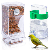 Hamiledyi No Mess Bird Feeders seed feeder outside cage keeps feeding tidy