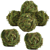 Hamiledyi rabbit chew ball with natural Timothy grass for safe chewing.