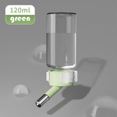 Hamster Water Bottle's transparent body lets you monitor water level at a glance.