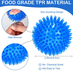 Hanaive spiky ball close-up textured surface for chewing and gum massage