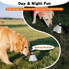 Hanarook dog ball three modes encourages fast, slow, and interactive play