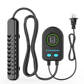 HANLESHUKA submersible heater in a fish tank maintaining steady temperature