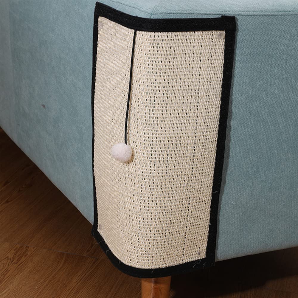 haozaikeji cat scratcher mat with sisal surface for satisfying scratching and stress relief