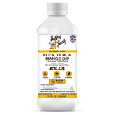 Happy Jack Kennel Dip bottle for easy home flea and tick control.