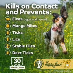 Happy Jack Kennel Dip dog coat application for dip or sponge-on use.