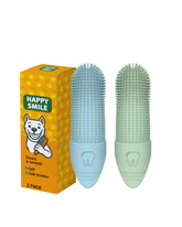 Happy Smile 360° toothbrush full setup for easy pet dental care.