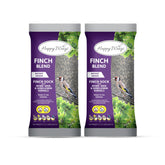 Happy Wings Finch Blend prefilled sock for quick backyard feeding.