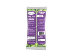 Happy Wings Finch Blend sunflower hearts and kernels highlighting nutritious mix for visiting birds.