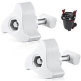 HappyAlley FX6 lid fastener closeup shows secure fit for leak prevention.