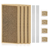 HappyFreeSX splicing cat scratch pad main panel demonstrates modular design for indoor cats