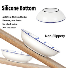 HAPPY KIT ceramic cat bowls color set add style to indoor feeding routines