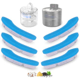 HAPUP cat fountain filter arc-shaped design for cleaner drinking water