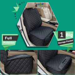 HAPYFOST easy-install front seat cover simplifies quick setup in minutes