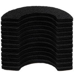 Harhana activated-carbon-filter LR4 12-pack front view enhances odor control for litter box.