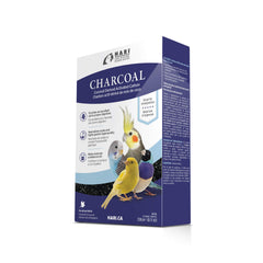 Hari Charcoal in bird-safe packaging suitable for pets.